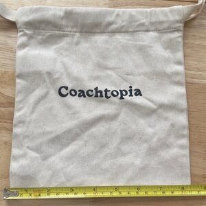 Coachtopia Canvas dust bag